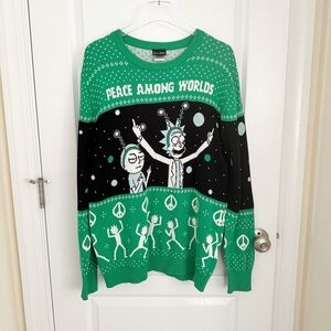 Rick and Morty Ugly Christmas Sweater